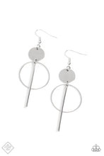 Load image into Gallery viewer, Paparazzi ~ Harmoniously Balanced ~ Silver Earrings (Fashion Fix Exclusive)