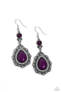 Paparazzi ~ Palace Bribe ~ Purple Earrings