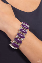 Load image into Gallery viewer, Paparazzi ~ Cry Me a RIVERA ~ Purple Bracelet