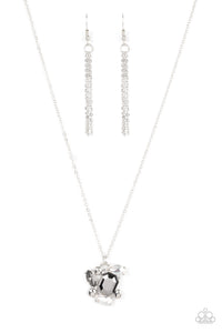 Paparazzi - Prismatic Projection - Silver Necklace Set