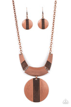 Load image into Gallery viewer, Paparazzi ~ Metallic Enchantress ~ Copper Necklace Set