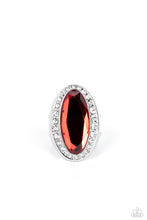 Load image into Gallery viewer, Paparazzi ~ Believe in Bling ~ Red Ring with Stretchy Band