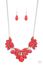 Load image into Gallery viewer, Paparazzi ~ A Passing FAN-cy ~ Red Necklace Set