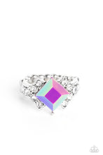 Load image into Gallery viewer, Paparazzi ~ Mind-Blowing Brilliance ~ Purple Ring with Dainty Stretchy Band