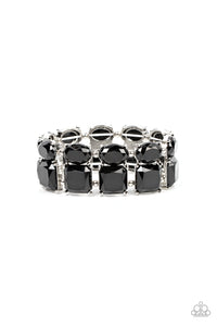 Paparazzi ~ Dont Forget Your Toga ~ Black Bracelet