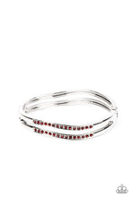 Load image into Gallery viewer, Paparazzi ~ Gen Z Glamour ~ Red Bracelet
