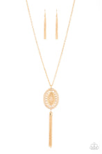 Load image into Gallery viewer, Paparazzi ~ Whimsically Wistful ~ Gold Necklace Set