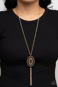 Paparazzi ~ Whimsically Wistful ~ Gold Necklace Set
