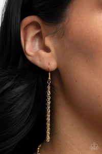 Paparazzi ~ Whimsically Wistful ~ Gold Necklace Set