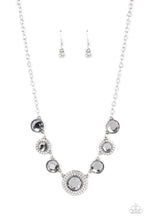 Load image into Gallery viewer, Paparazzi ~ Extravagant Extravaganza ~ Silver Necklace Set