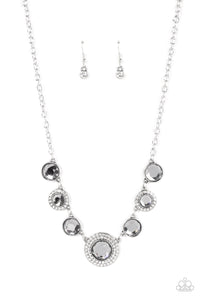 Paparazzi ~ Extravagant Extravaganza ~ Silver Necklace Set