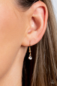 Paparazzi ~ Lunar Lagoon ~ Gold Necklace Set