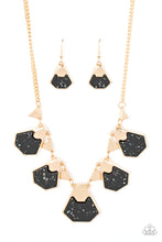 Load image into Gallery viewer, Paparazzi ~ Extra Exclusive ~ Black Necklace Set