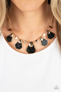 Paparazzi ~ Extra Exclusive ~ Black Necklace Set