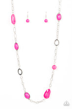 Load image into Gallery viewer, Paparazzi ~ Barcelona Bash ~ Pink Necklace Set