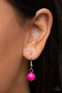 Paparazzi ~ Barcelona Bash ~ Pink Necklace Set
