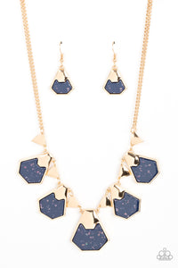 Paparazzi ~ Extra Exclusive ~ Blue Necklace Set