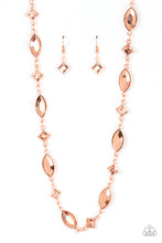 Load image into Gallery viewer, Paparazzi ~ Prismatic Reinforcements ~ Copper Necklace Set