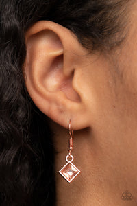 Paparazzi ~ Prismatic Reinforcements ~ Copper Necklace Set