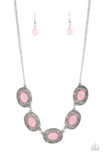 Load image into Gallery viewer, Paparazzi ~ Sunshiny Shimmer ~ Pink Necklace Set