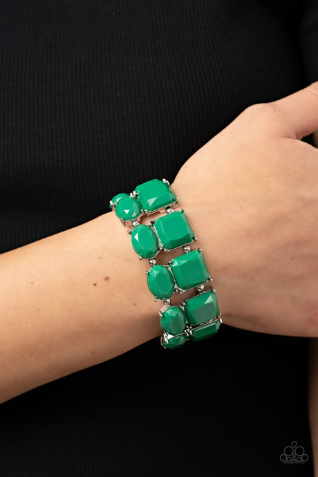 Paparazzi ~ Dont Forget Your Toga ~ Green Bracelet