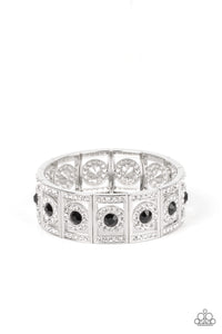 Paparazzi ~ Ultra Upscale ~ Black Bracelet