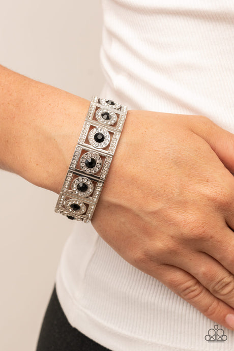 Paparazzi ~ Ultra Upscale ~ Black Bracelet