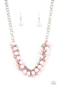 Paparazzi ~ Party Procession ~ Pink Necklace Set