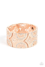 Load image into Gallery viewer, Paparazzi ~ Wheeling and Dealing ~ Rose Gold Bracelet