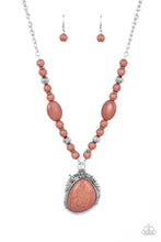 Load image into Gallery viewer, Paparazzi ~ Southwest Paradise ~ Brown Necklace Set