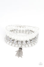 Load image into Gallery viewer, Paparazzi ~ Day Trip Trinket ~ White Bracelet