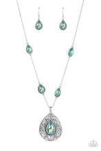 Load image into Gallery viewer, Paparazzi ~ Magical Masquerade ~ Green Necklace Set