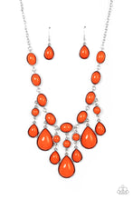 Load image into Gallery viewer, Paparazzi ~ Mediterranean Mystery ~ Orange Necklace Set