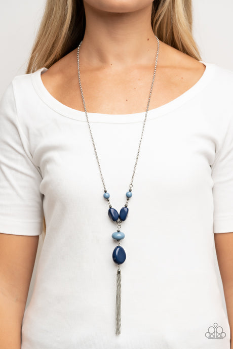 Paparazzi ~ Heavenly Harmony ~ Blue Necklace Set