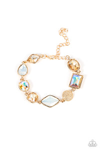 Paparazzi ~ Jewelry Box Bauble ~ Gold Bracelet