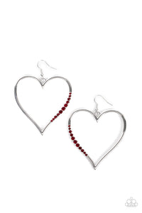 Paparazzi ~ Bewitched Kiss ~ Red Earrings