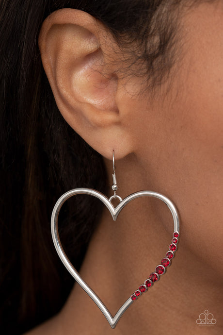 Paparazzi ~ Bewitched Kiss ~ Red Earrings