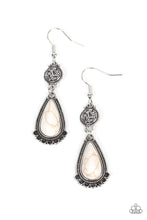 Load image into Gallery viewer, Paparazzi ~ Montana Mountains ~ White Earrings