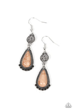 Load image into Gallery viewer, Paparazzi ~ Montana Mountains ~ Brown Earrings