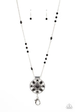 Load image into Gallery viewer, Paparazzi ~ Sierra Showroom ~ Black Lanyard Necklace Set