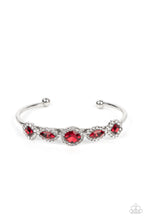 Load image into Gallery viewer, Paparazzi ~ Simmer on GLOW ~ Red Cuff Bracelet