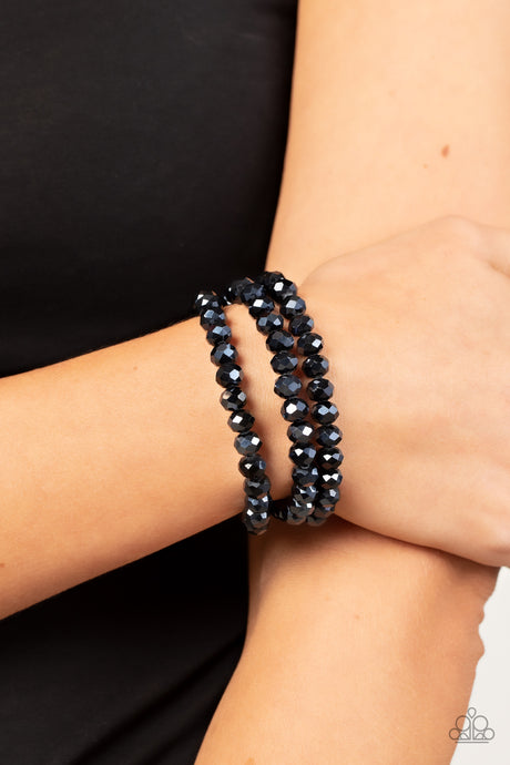 Paparazzi ~ Supernova Sultry ~ Blue Bracelet