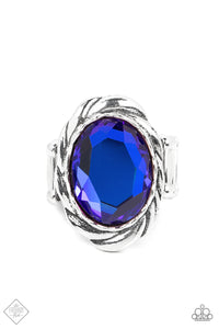 Paparazzi ~ Supreme Sparkle ~ Multi Ring with Stretchy Band (Fashion Fix Exclusive)
