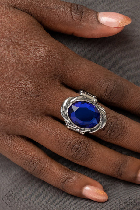 Paparazzi ~ Supreme Sparkle ~ Multi Ring with Stretchy Band (Fashion Fix Exclusive)