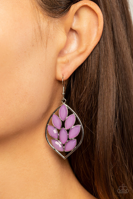 Paparazzi ~ Glacial Glades ~ Purple Earrings