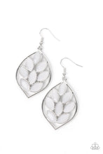 Load image into Gallery viewer, Paparazzi ~ Glacial Glades ~ White Earrings