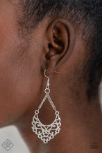 Load image into Gallery viewer, Paparazzi ~ Sentimental Setting ~ Silver Earrings (Fashion Fix Exclusive)