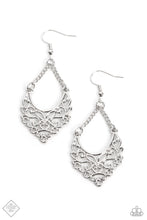 Load image into Gallery viewer, Paparazzi ~ Sentimental Setting ~ Silver Earrings (Fashion Fix Exclusive)