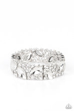 Load image into Gallery viewer, Paparazzi ~ Full Body Chills ~ White Bracelet (Life of the Party Exclusive)