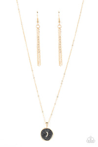 Paparazzi ~ Moon Magic ~ Black Necklace Set